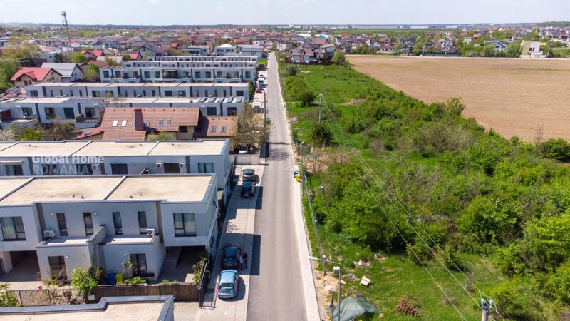 Mogosoaia, Chitila, str. Bradului vila, dupex 4 camere, terasa aceoperita